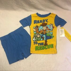 NWT Woody Disney Pixar toy story‎ pajamas 4